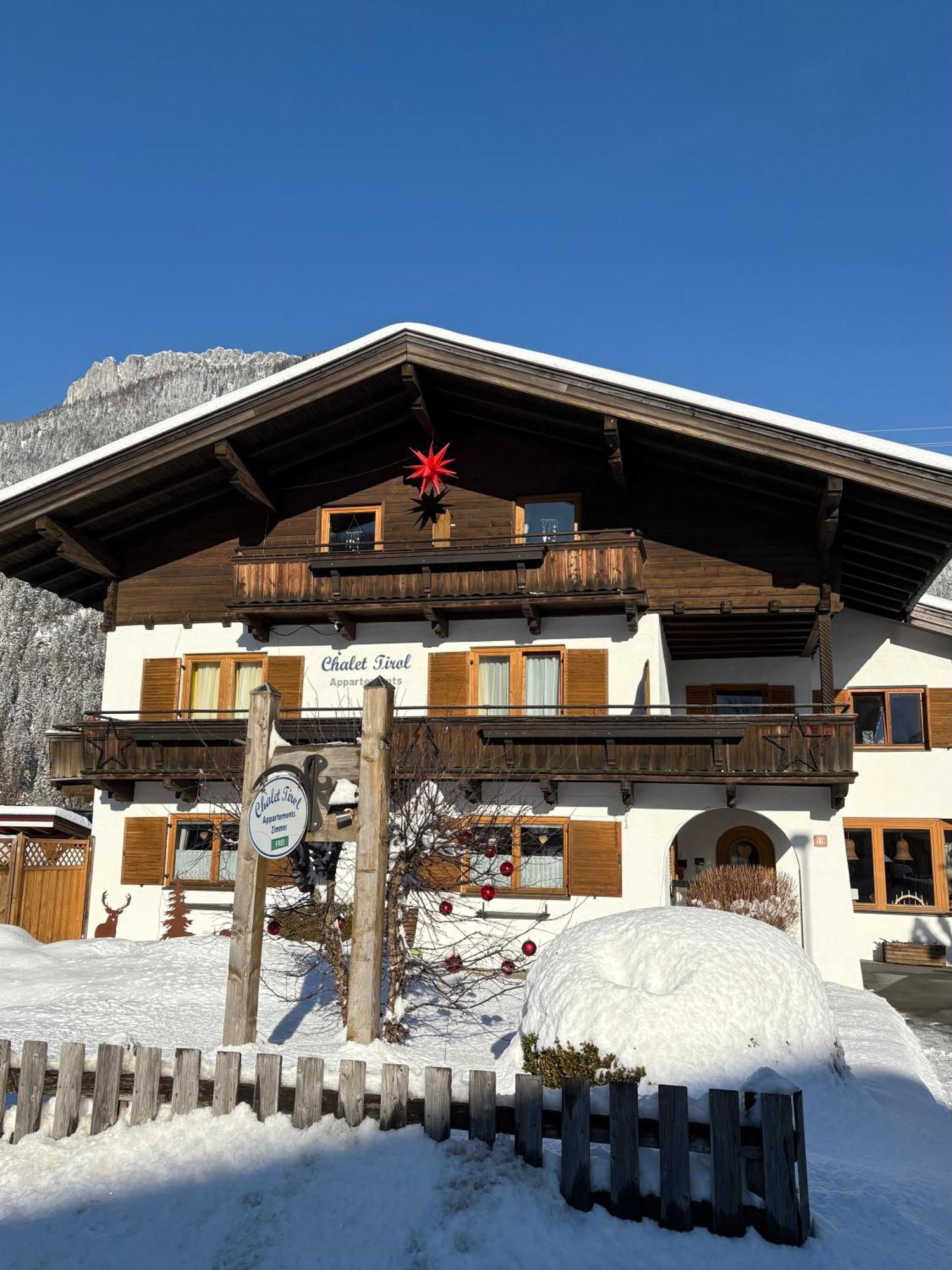 Chalet Tirol ヴァイトリンク エクステリア 写真